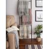 image:imageDII California Casual Houndstooth Woven Throw Dark Brown amp Stone 50x60Red  Black