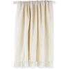 image:imageDII Chenille Throw Collection Solid Fringed 50x60 Soft Denim GrayCream