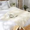 image:imageDII Chenille Throw Collection Solid Fringed 50x60 Soft Denim GrayCream