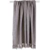 image:imageDII Chenille Throw Collection Solid Fringed 50x60 Soft Denim GrayGray