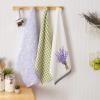 image:imageDII Cotton Kitchen Towel Set Lightweight amp FastDrying Dish Towels 18x28 Lavender Bouquet 3 PieceLavender Bouquet