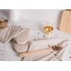 image:imageDII Cotton Kitchen Towel Set Lightweight amp FastDrying Dish Towels 18x28 Lavender Bouquet 3 PieceNatural Chambray