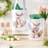 image:imageDII Easter Basics Collection Springtime Kitchen Essentials Dishtowel Set Floral Bunny 3 PieceBunny