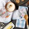image:imageDII Easter Basics Collection Springtime Kitchen Essentials Dishtowel Set Floral Bunny 3 PieceFloral Bunny