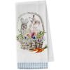 image:imageDII Easter Basics Collection Springtime Kitchen Essentials Dishtowel Set Floral Bunny 3 PieceGarden Bunny
