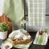 image:imageDII Everyday Basic Kitchen Collection Large Woven Cotton DishtowelTea Towel Set 18x28 Vintage Rose 5 CountAntique Green
