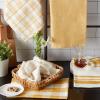 image:imageDII Everyday Basic Kitchen Collection Large Woven Cotton DishtowelTea Towel Set 18x28 Vintage Rose 5 CountHoney Gold