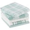 image:imageDII Everyday Basic Kitchen Collection Large Woven Cotton DishtowelTea Towel Set 18x28 Vintage Rose 5 CountJadeite