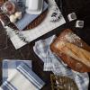 image:imageDII Everyday Basic Kitchen Collection Large Woven Cotton DishtowelTea Towel Set 18x28 Vintage Rose 5 CountStonewash Blue