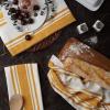 image:imageDII Everyday Kitchen Dishtowel Collection Large Chef Stripe Tea Towel 18x28 Honey Gold 3 CountHoney Gold