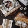 image:imageDII Everyday Kitchen Dishtowel Collection Large Chef Stripe Tea Towel 18x28 Honey Gold 3 CountStone