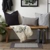 image:imageDII French Country Printed Woven Throw 50x60 BotanicalFrench Grain Sack