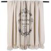 image:imageDII French Country Printed Woven Throw 50x60 BotanicalFrench Grain Sack