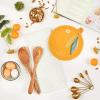 image:imageDII Gift Set Collection Kitchen Set Potholder amp Dishtowel Set Lemon Plaid 2 PieceBurst of Orange