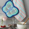 image:imageDII Gift Set Collection Kitchen Set Potholder amp Dishtowel Set Lemon Plaid 2 PieceButterfly