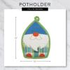image:imageDII Gift Set Collection Kitchen Set Potholder amp Dishtowel Set Lemon Plaid 2 PieceGarden Gnome