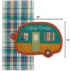 image:imageDII Gift Set Collection Kitchen Set Potholder amp Dishtowel Set Lemon Plaid 2 PieceHappy Camper