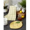 image:imageDII Gift Set Collection Kitchen Set Potholder amp Dishtowel Set Lemon Plaid 2 PieceLemon Plaid