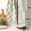 image:imageDII Heavy Duty Kitchen Cleaning Collection LongLasting Quality Cotton Dish Towel Set 18x28 Lake House Blues Check 4 PieceGreenhouse Plaid