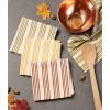 image:imageDII Heavy Duty Kitchen Cleaning Collection LongLasting Quality Cotton Dish Towel Set 18x28 Lake House Blues Check 4 PieceHarvest Stripes