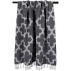 image:imageDII Modern Moroccan Cotton Blanket Throw with Fringe for Couch Chair Guest Room Picnic Camping Beach amp Everyday Use 50x60 GrayBlack