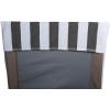 image:imageDII Stripe Beach Lounge Chair Towel with Fitted Top Pocket 26x82 GrayGray