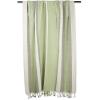 image:imageDII Striped Throw Collection Herringbone 50x60 BlackAntique Green
