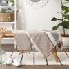 image:imageDII Striped Throw Collection Herringbone 50x60 BlackStone