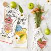 image:imageDII Summer Basics Kitchen Collection Tropical Dishtowel Set 18x28 PineappleRecipe Trio