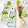 image:imageDII Summer Basics Kitchen Collection Tropical Dishtowel Set 18x28 PineappleSweet Pineapple