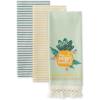 image:imageDII Summer Basics Kitchen Collection Tropical Dishtowel Set 18x28 PineappleSweet Pineapple