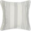 image:imageDII Throw Pillow Cover Collection Recycled Cotton Hidden Zipper 18x18 Herringbone Stripe Barn Red 2 PieceBold Chambray Stripe  Gray