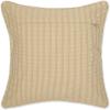 image:imageDII Throw Pillow Cover Collection Recycled Cotton Hidden Zipper 18x18 Herringbone Stripe Barn Red 2 PieceDobby Stripe  Biscuit