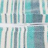 image:imageDII Throw Pillow Cover Collection Recycled Cotton Hidden Zipper 18x18 Herringbone Stripe Barn Red 2 PieceHerringbone Stripe  Teal