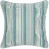 image:imageDII Throw Pillow Cover Collection Recycled Cotton Hidden Zipper 18x18 Herringbone Stripe Barn Red 2 PieceHerringbone Stripe  Teal