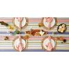 image:imageDII Warm Stripe Tablecloth Collection Indoor or Outdoor Use Tablecloth 60x84104 x 60 Rectangular
