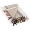 image:imageDII Striped Throw Collection Herringbone 50x60 BlackStone