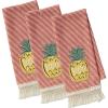 image:imageDII Summer Basics Kitchen Collection Tropical Dishtowel Set 18x28 PineapplePineapple