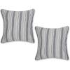 Herringbone Stripe  Navy