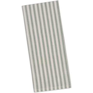 image:imageDII Everyday Kitchen Urban Stripe amp Basic Dishtowels 18x28 Sage 4 PieceSage
