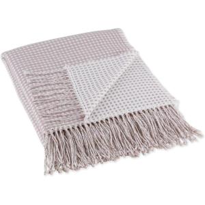 image:imageDII Waffle Knit Collection Throw Blanket Antique GreenDusty Lilac