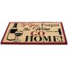 image:imageDII Natural Outdoor Coir Doormat Decorative Cocktail Mat Collection 17x29 BeerForgot the Wine