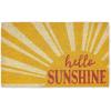 image:imageDII Natural Coir Doormat Decorative Hello Mat 17x29 Hello SunshineHello Sunshine