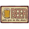 image:imageDII Natural Outdoor Coir Doormat Decorative Cocktail Mat Collection 17x29 BeerBeer