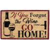 image:imageDII Natural Outdoor Coir Doormat Decorative Cocktail Mat Collection 17x29 BeerForgot the Wine
