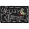 image:imageDII Outdoor Christmas Door Mat Collection Decorative Holiday Doormat Front Porch Dcor 17x29 Merry Chalkboard