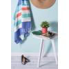 image:imageDII 100 Cotton Turkish Fouta Towel Highly Absorbent Soft and Compact Great for Beach Travel and Home 39x78 Thin Stripes TaupeBeach Stripe Blue