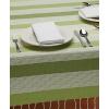 image:imageDII 100 Cotton Turkish Fouta Towel Highly Absorbent Soft and Compact Great for Beach Travel and Home 39x78 Thin Stripes TaupeStripe Fouta Green