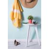 image:imageDII 100 Cotton Turkish Fouta Towel Highly Absorbent Soft and Compact Great for Beach Travel and Home 39x78 Thin Stripes TaupeTri Stripe Yellow