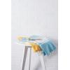 image:imageDII 100 Cotton Turkish Fouta Towel Highly Absorbent Soft and Compact Great for Beach Travel and Home 39x78 Thin Stripes TaupeTri Stripe Yellow